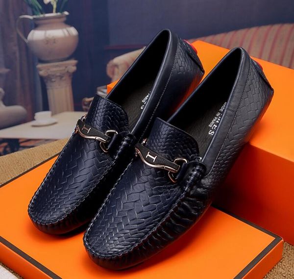 

Мужская верхняя повседневная обувь, фирменные круглые туфли, высококачественное