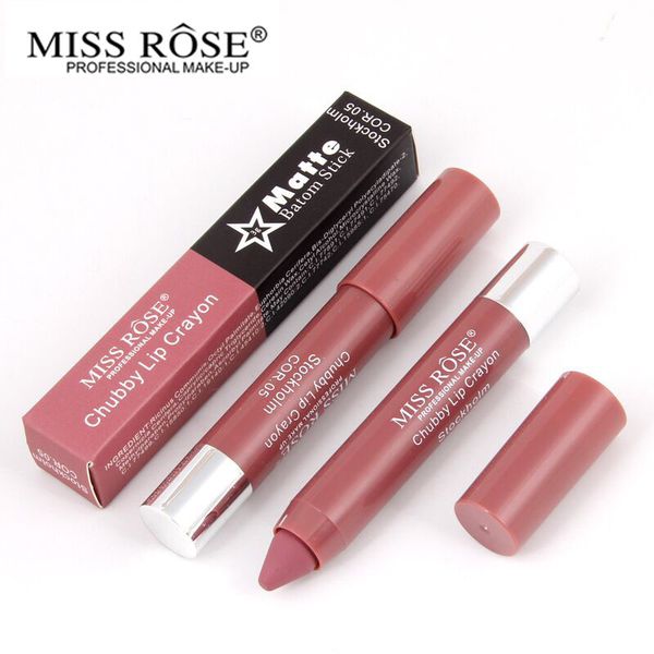 

miss rose nude matte lipstick waterproof long-lasting lip stick matte crayon cosmetics red kilie makeup
