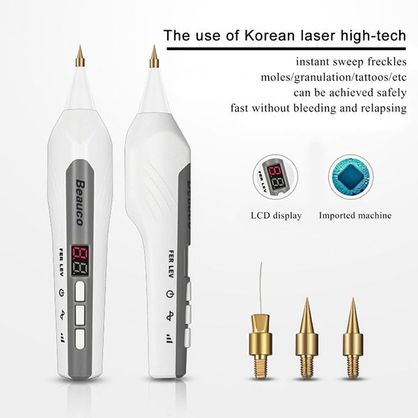 Neueste Laser Maschine Plasmabift Sommersprossen Sommersprossen Dot Mol Warzen Dunkle Spot Tattoo Entfernung Hautpflege Schönheit Verjüngung