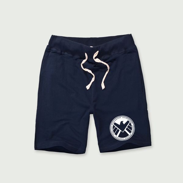 

2018 summer men fashion casual shorts s.h.i.e..d. logo printing cotton loose short pants, White;black