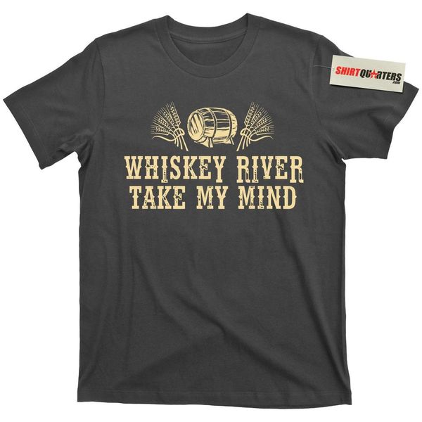 Whiskey River Take My Mind Willie Nelson Merle Haggard Pancho and Lefty T Shirt