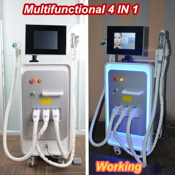 

elight opt shr e-light ipl laser permanent hair removal skin rejuvenation yag laser pigmentation vascular acne removal machine, Black