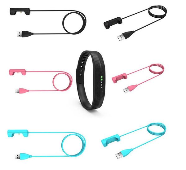 Neuestes 1 m langes USB-Ladekabel für Fitbit Flex 2 Smart Watch Armband Armband Ersatz-Ladekabel