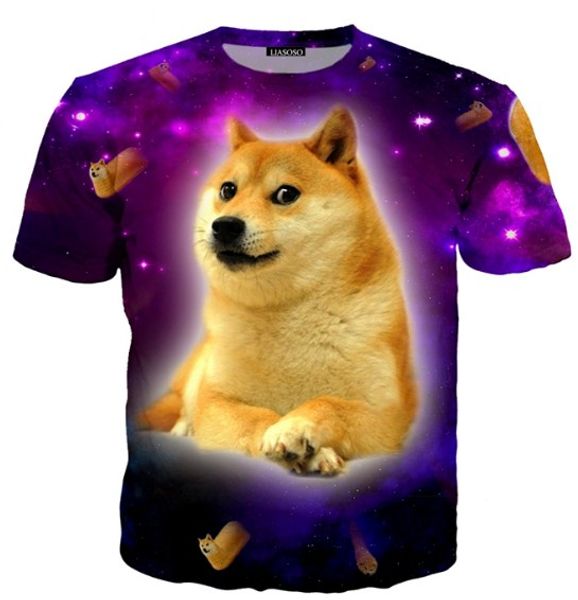 

новейшая мода женщины / мужчины животные табак собака смешные 3d печати мужская футболка лето повседневная тройники aa600, White;black