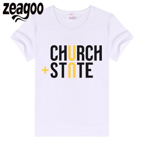 

zeagoo neck casual basic plain crew women slim fit soft short sleeve t-shirt white church letter pics