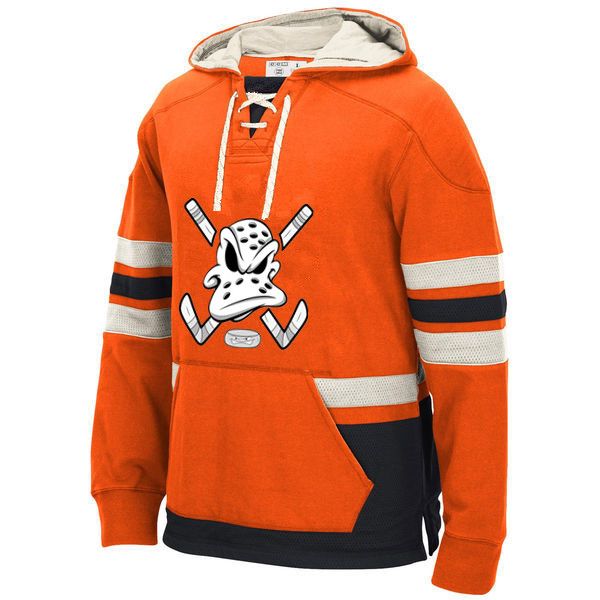 

winter new designs ducks hockeys logo pocket style sweatshirt, custom ducks any player stitched name/number hoodies pullover, Black