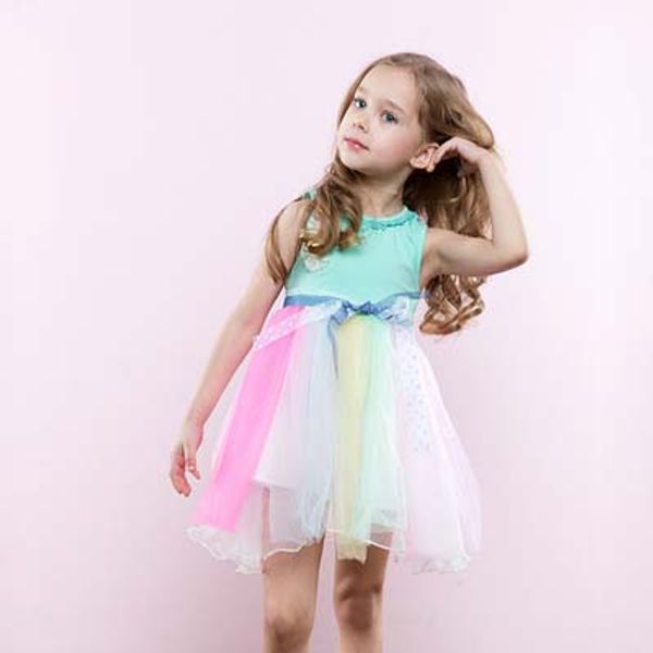 

new baby girls dresses childrend candy color sleeveless princess dress ins kids summer gauze strap flowers skirt girl fashion clothing 3 col, Red;yellow