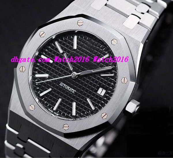 

luxury wristwatch stainless steel 39mm 15300st.oo.1220st.03 automatic mens watch men watches men's watch quality, Slivery;brown