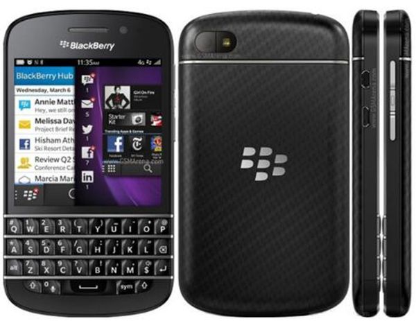 

original blackberry q10 3.1" dual core 8mp 2gbram 16gb rom 3g &4g gps wifi qwerty refurbished phone