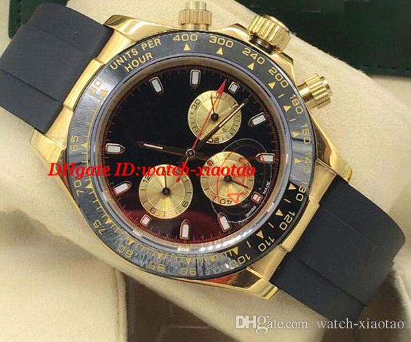 

Горячие Продажи Роскошные Часы Новые 40 мм 116518LN 18 К Золотая Повязка Керамическая Р