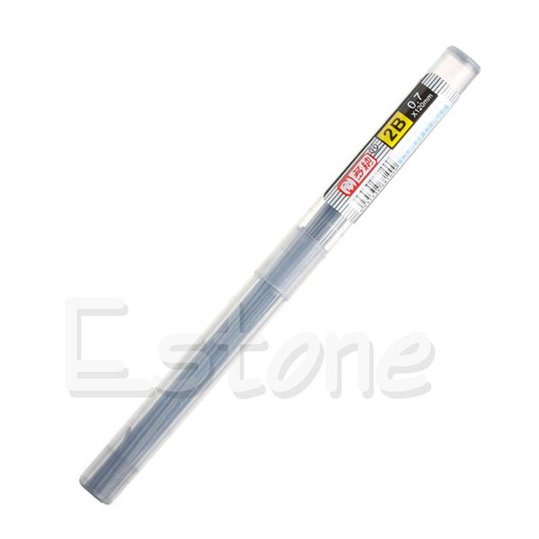 

new style 2b lead a refill tube 0.7 mm automatic pencil lead, Black;red