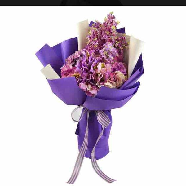 diy kraft paper flat wrapping paper flowers packaging materials cartoon bouquet packing paper flower shop decorate wedding brown wrapping paper buy paper flower bouquet