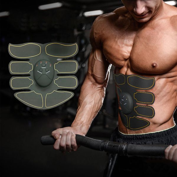 

Smart Electric ABS EMS Trainer Arm & Abdominal Muscle Stimulator Weight Lose Smart Fitness Massage Kit Body Slimming Massage Machine