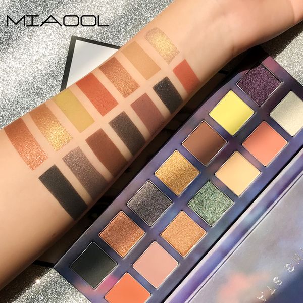 

14 colors make up palette matte shimmer pigment eye shadow powder peking opera make up palette