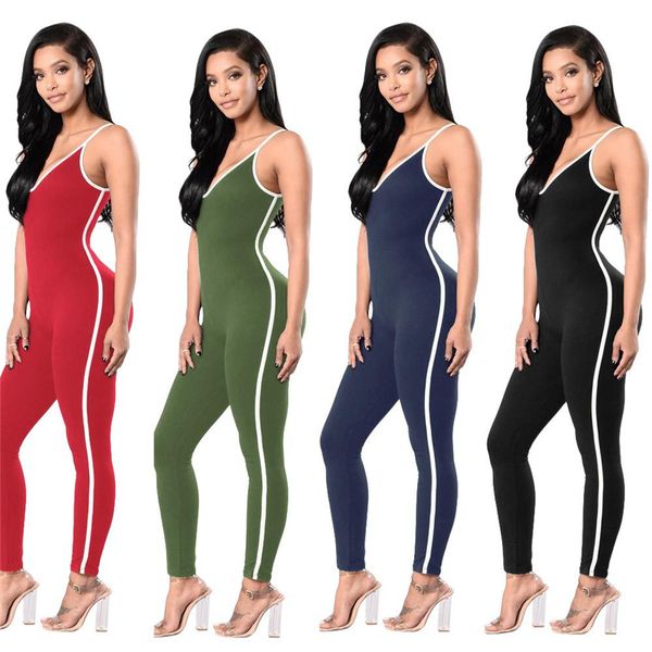 

2018 suspender pants, women'scasual pants size;ss~xl, Black;white
