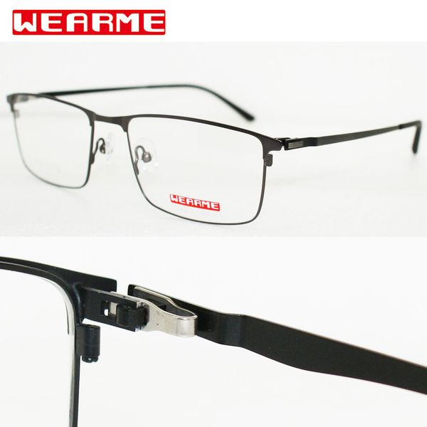 

wearme optical frame wholesale eyewear eyeglasses prescribtion myopia glasses 2018 new design spectacles 9847, Silver