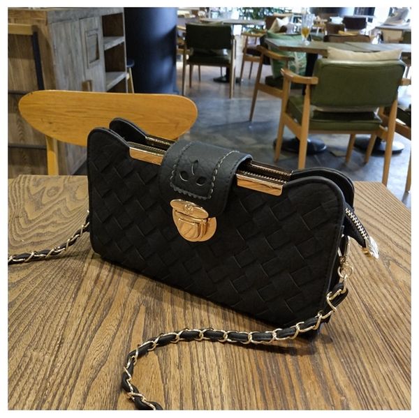 

2018 casual fashion woman bag handbag lady bag small mini antirust metal mobile phone bag cross body shoulder bags pu a2731