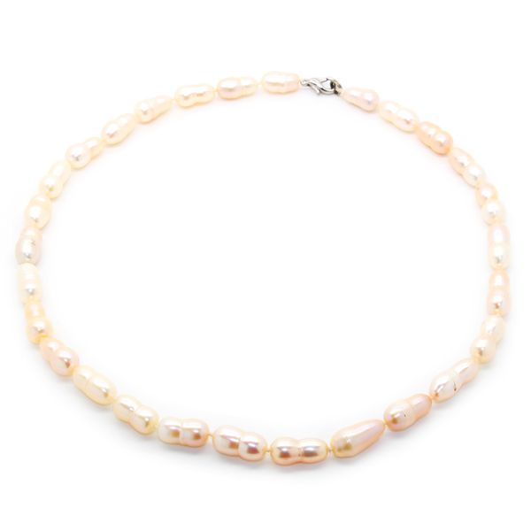 Die neueste Mode-Perlen-Schmuck-natürliche Süßwasser-Erdnuss-förmige Perlenkette für das Überraschungsgeschenk seiner Frau