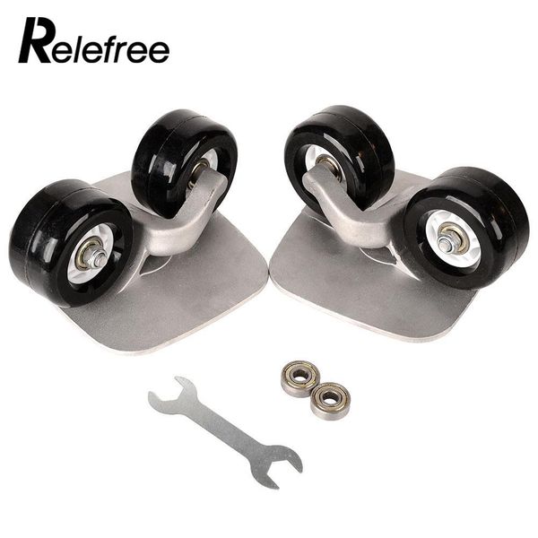 

rele1 pair portable drift board for ine roller road driftboard skates anti-skid skate board skateboard sports