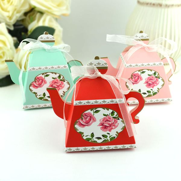 

lovely new design royal teapot candy box retro candy boxes for wedding party favors and gifts