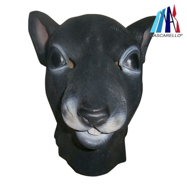 

mouse latex animal head mask halloween fashion style cosplay party props