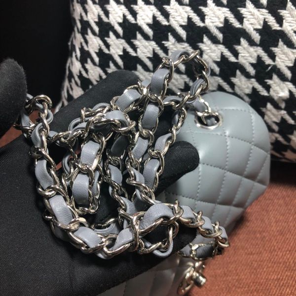 

2018 cf new color ilver buckle cu tom hardware eamle docking leather delicate and oft the