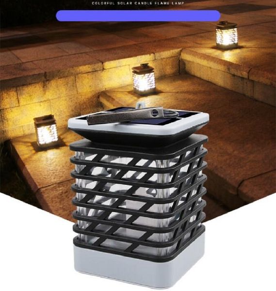 Grosshandel Solarlichter Im Freien Led Flackernde Flammenfackel