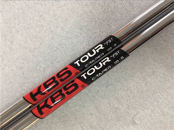 

10pcs golf clubs shaft kbs tour c-taper 110 shaft r/s flex golf steel shaft for golf irons ems ing