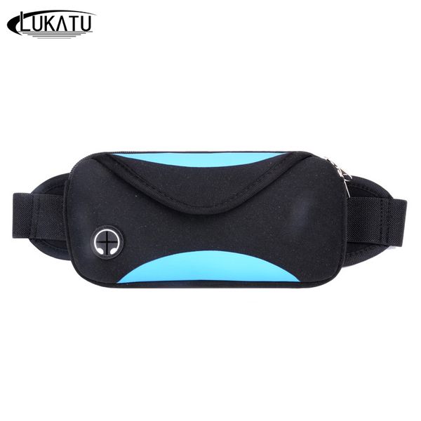 

lukatu бег сумка талии мобильный телефон водонепроницаемый карманный многофункциональный мужчины и женщины пояс марафон противоугонные сумки