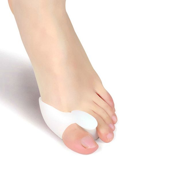 

1pair=2pcs)hallux valgus braces daily night with silica gel insoles toe correction sets of points toe separator