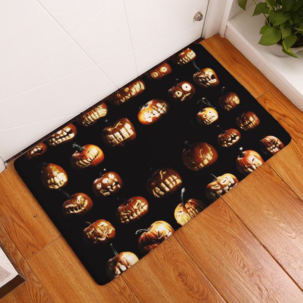 

2017 new home decor halloween carpets non-slip kitchen rugs for home living room floor mats 40x60 50x80cm