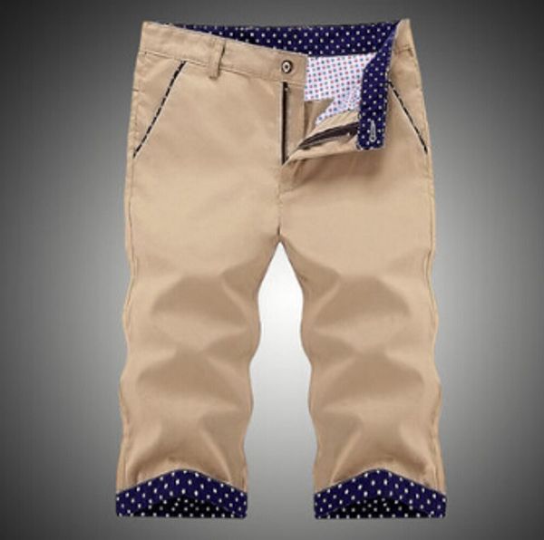 

summer casual shorts cotton slim fit men beach shorts thin regular clothing shorts, White;black