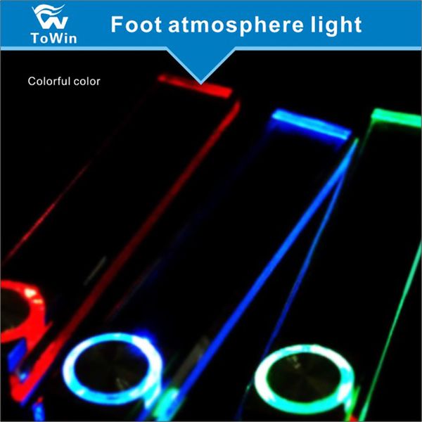 Top Sale Hot Sale Car Atmosphere Light Foot Atmosphere Light Colorful Color Car Led Lnterior Lights The Foot Lamp Cool Stuff For Your Car Custom Auto