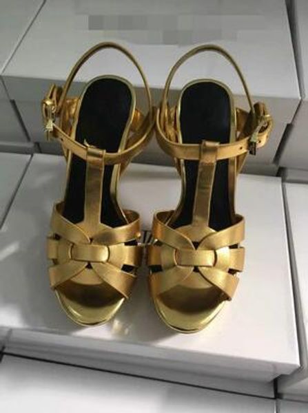 

Candy color patent leather platform buckle trap thin high heel andal 10cm 14cm high platform andal conci e elegant red pink party hoe