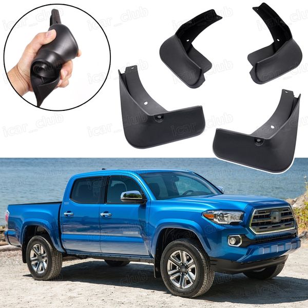 

new car mud flaps splash guards fender mudguard fit for toyota tacoma 2016 2017 2018 up