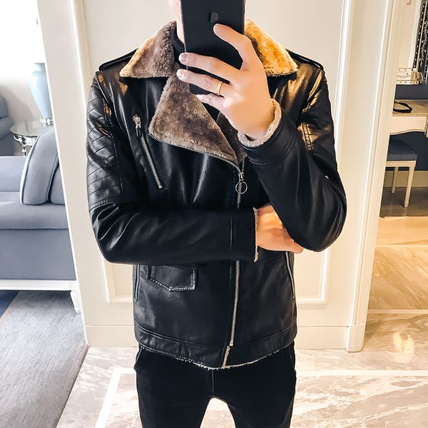 2019 L 4xl 2018 Men Hair Stylist Gd Fashion Thickened Lapel