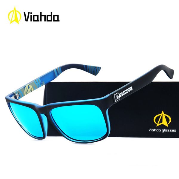 

gafas viahda new sunglasses men cool travel eyewear outdoor sport sun glasses for driving goggles, White;black
