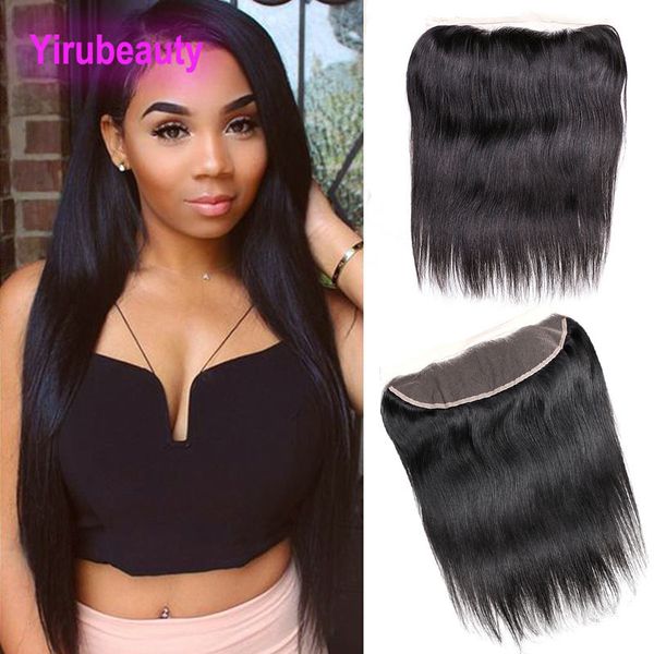 Indisches reines Haar Lace Frontal 13x4 Closure Straight Hair12-24inch Lace Frontal Hair Products Top Closures