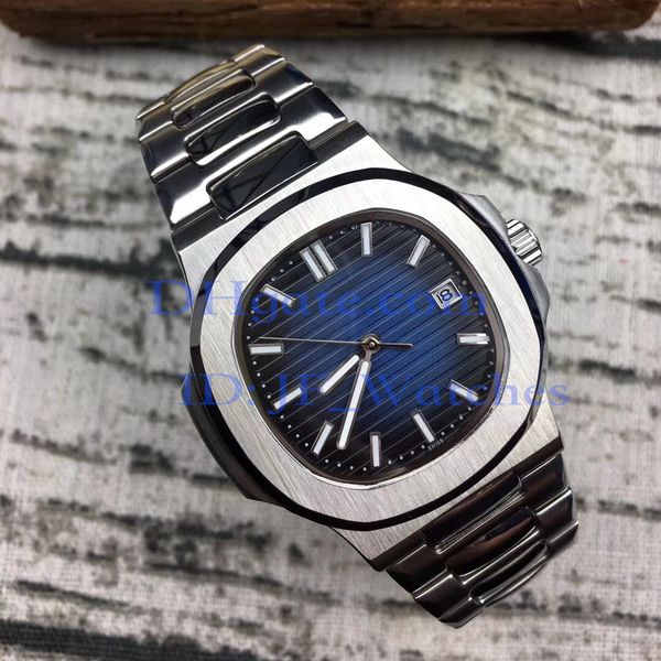 

Автоматические часы новый мужской автоматический календарь 40 мм часы мужчины Спорт погружение полный стали Nautilus авто дата классические 5711 часы