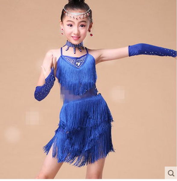 

costumes ballet clothes girls suspenders tutu white veil princess christmas children dance costume little swan, Blue