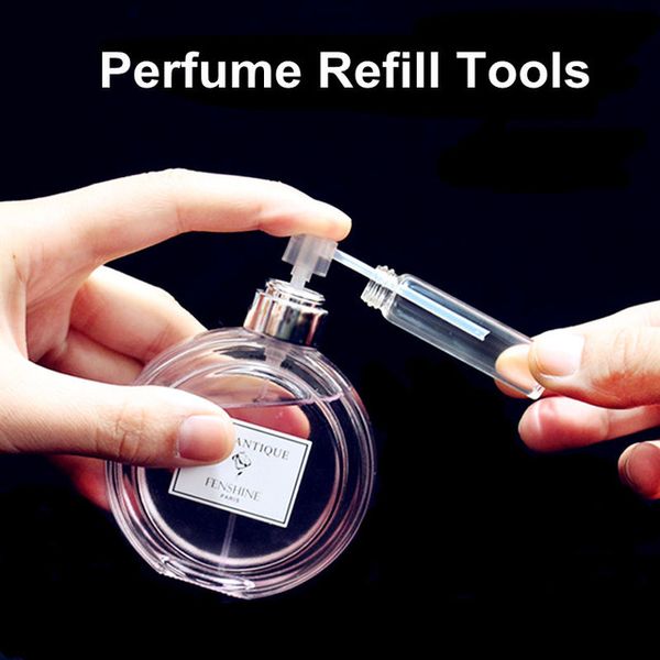 

5pcs/lot perfume refill tools perfume diffuser funnels cosmetic tool easy refill pump for sample perfume bottle