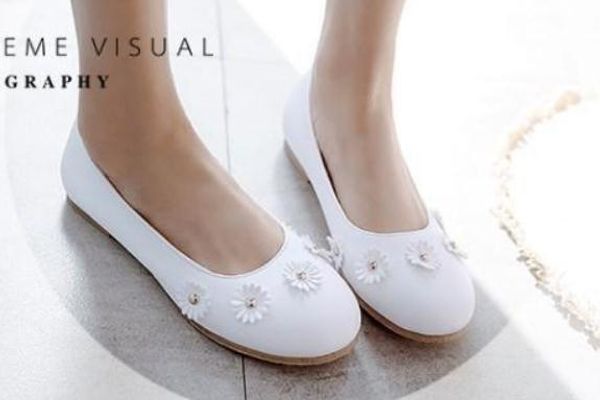 

send 2018 spring new style flat bottom round head women's shoes@11, Black
