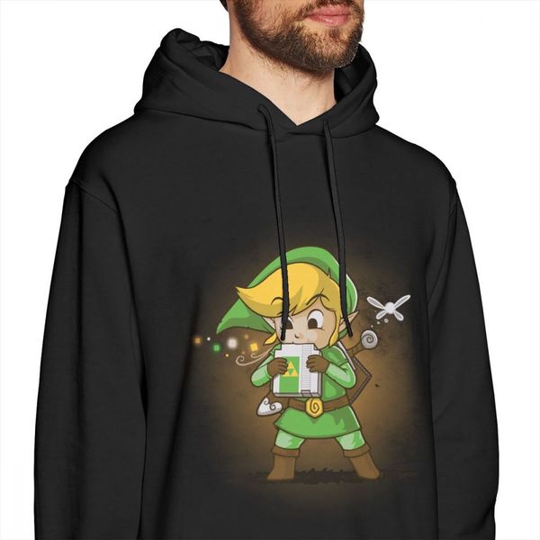 

the zelda collar sweatshirt gift new custom camiseta boy birthday link hoodies round of cwtmp, Black