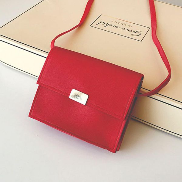 

banabanma women handbag cute candy colour pu single-shoulder cross-body bag square handbag kids bag gift bags for children zk10