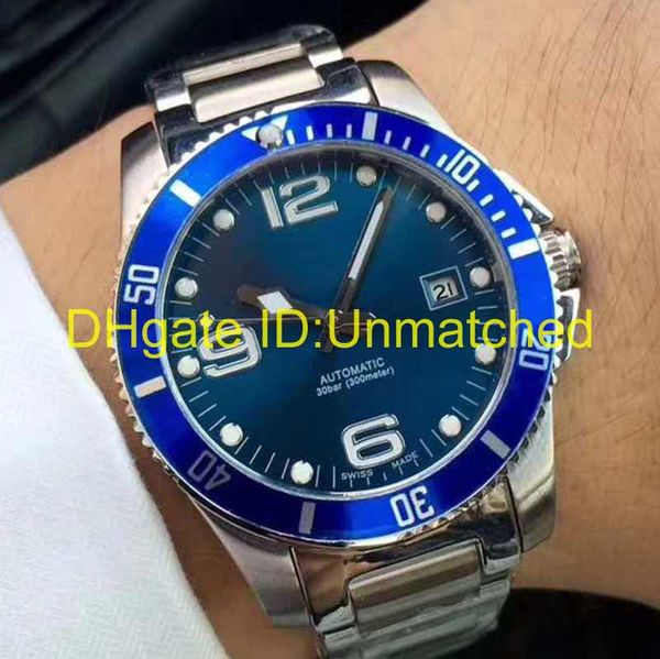 

luxury watch original sapphire glass 40 mm wristwatches basel stainless steel strap automatic movement mnes watches, Slivery;brown