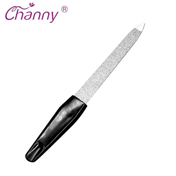 

channy 10pcs professional nail file block buffer stainless steel manicure manicure double sided grit buffing polish nail tools
