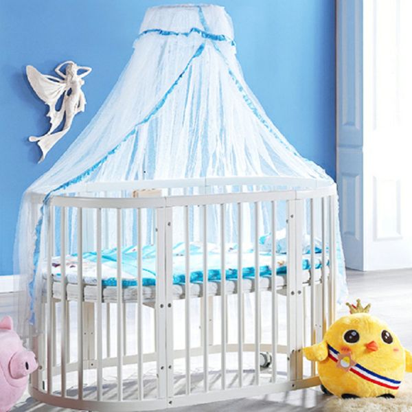

1pc baby bed mosquito net summer bed dome mosquito net mesh curtain toddler crib cot canopy