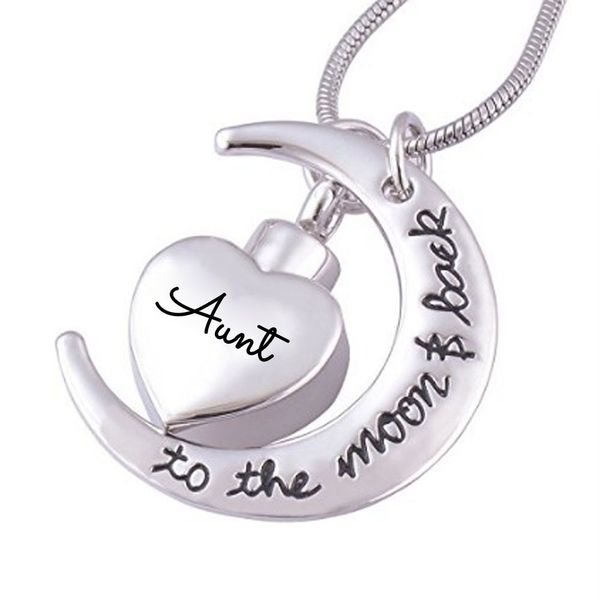 

wholesale and custom fragrance of the flower heart pendant, aunte urn stainless steel cremation ash funeral necklace jewelry souvenir., Silver