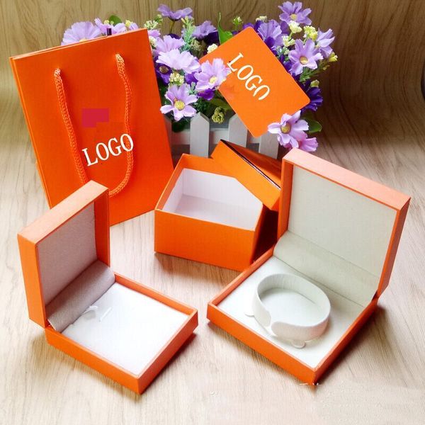 

Бренд Ювелирных Изделий Упаковка Коробка Браслет Коробка Оранжевый Премиум Глав