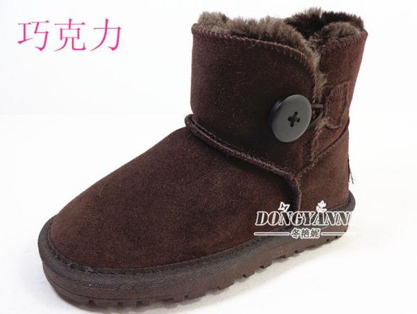 Großhandel Warme Winter Kinder Kurze Stiefel Mädchen Stiefel Großhandel Kinder Stiefel Jungen Mädchen Winter Schneeschuhe